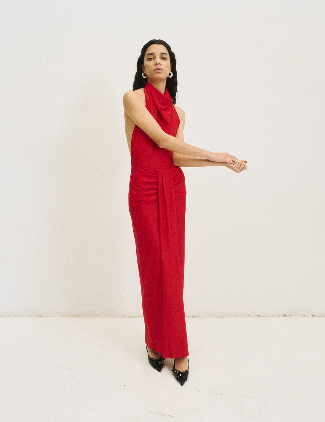 FALDA MAXI MAI ROJO - EDICIÓN LIMITADA