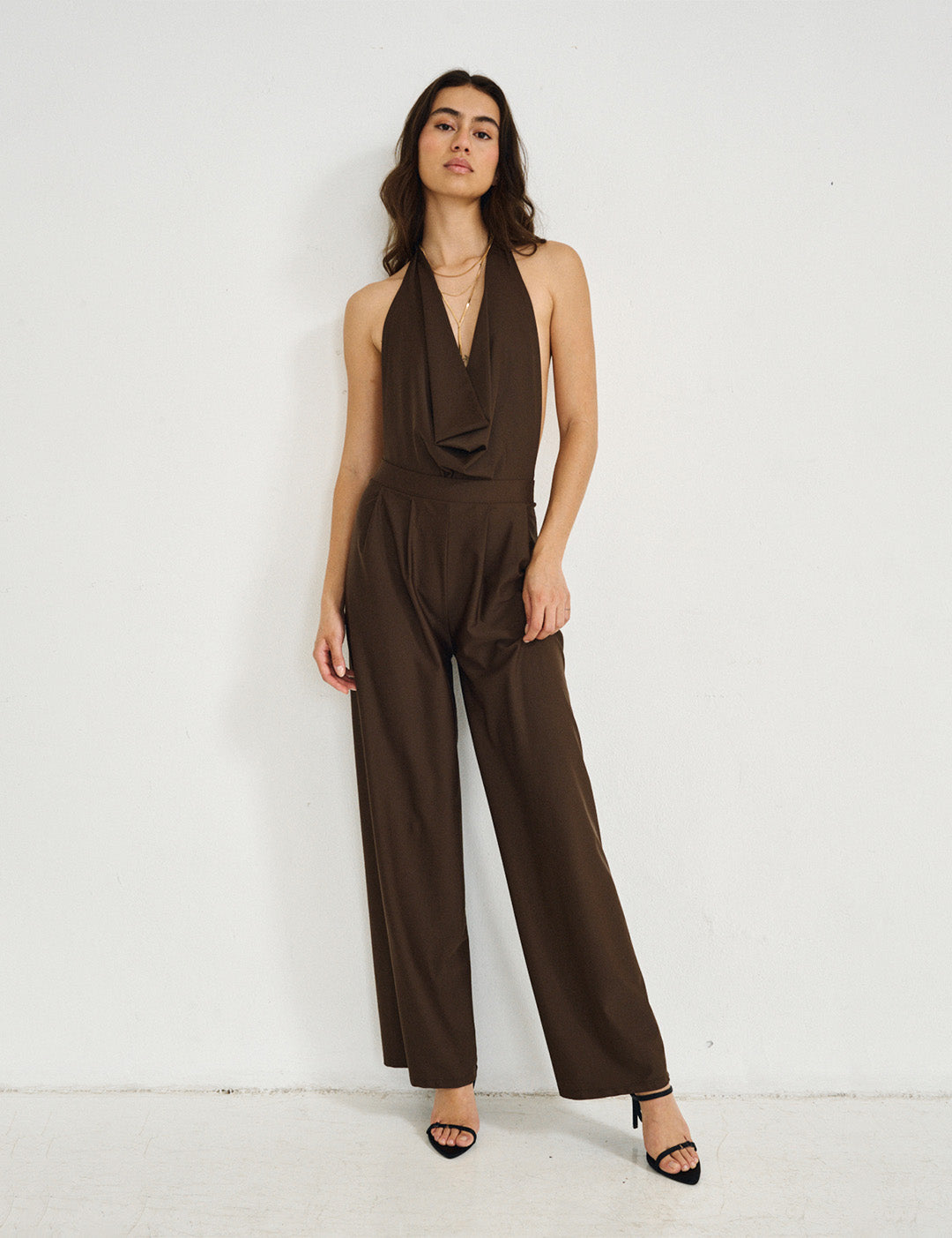 MIRIAM - BODYSUIT BROWN