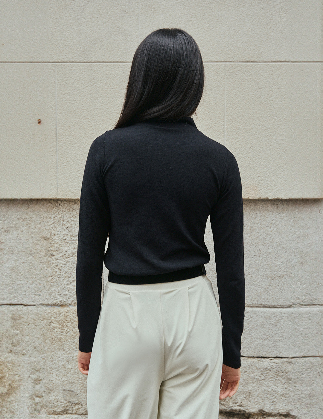 INÉS - TOP BLACK